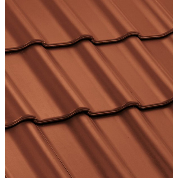 Керамічна черепиця Nelskamp F 12, Мідно-червоний