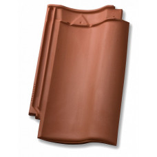 Керамічна черепиця Nelskamp H 10, натуральний червоний