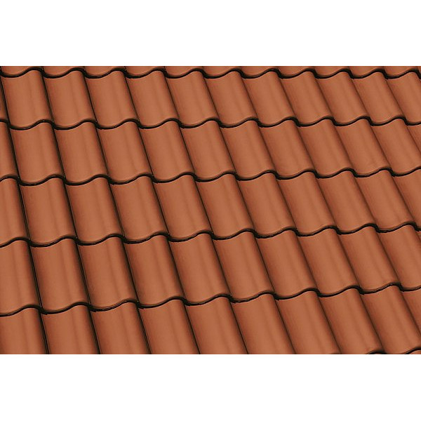 Керамічна черепиця Nelskamp H 10, натуральний червоний