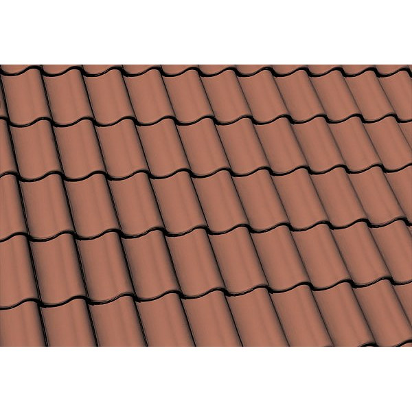 Керамічна черепиця Nelskamp H 15, натуральний червоний