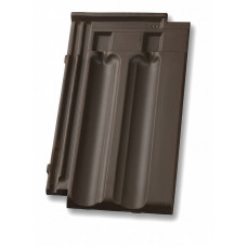 Керамічна черепиця Nelskamp D 15, Коричневий