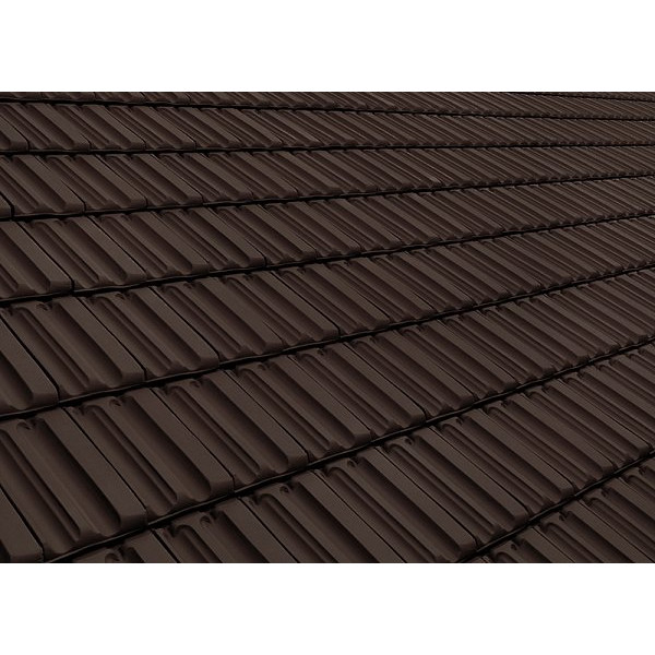 Керамічна черепиця Nelskamp D 15, Коричневий