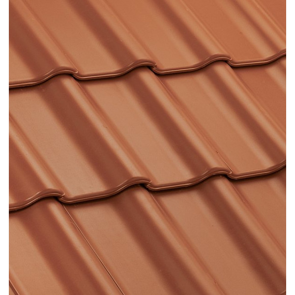 Керамічна черепиця Nelskamp F 12, натуральний червоний