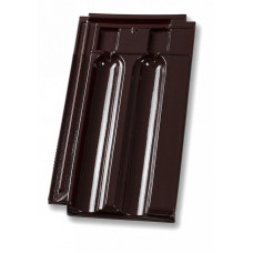 Керамічна черепиця Nelskamp D 13, Бургунський червоний глянцевий