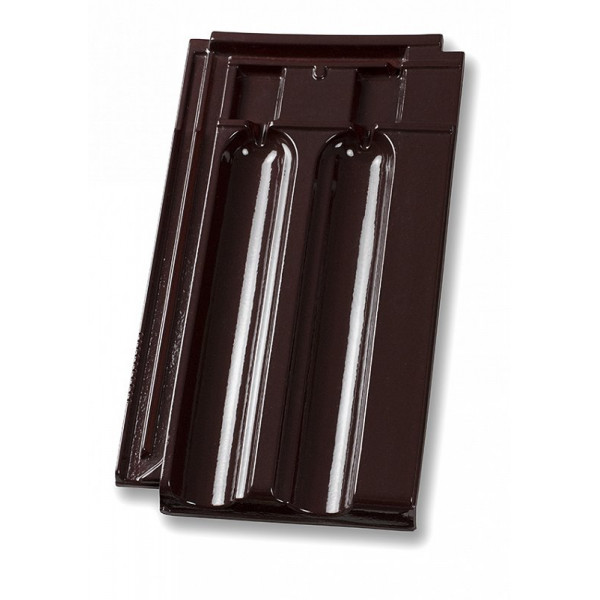 Керамічна черепиця Nelskamp D 13, Бургунський червоний глянцевий