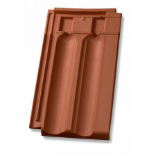 Керамічна черепиця Nelskamp D 13, натуральний червоний