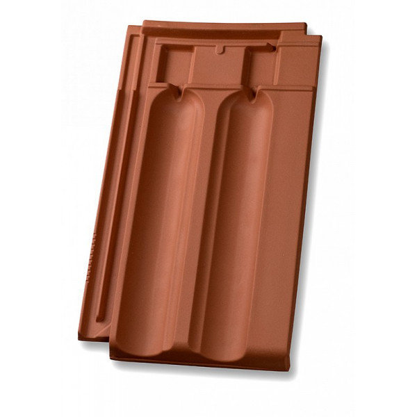 Керамічна черепиця Nelskamp D 13, натуральний червоний