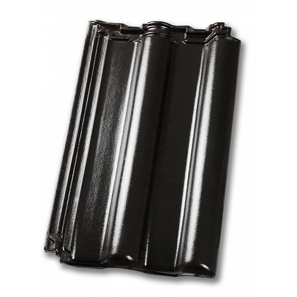 Керамічна черепиця Nelskamp DS 5, Чорний глянцевий