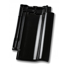 Керамічна черепиця Nelskamp F 12, Чорний глянцевий