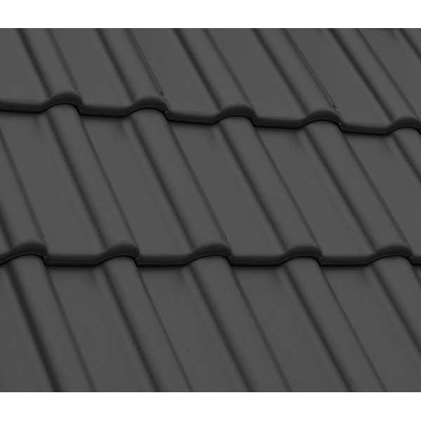 Керамічна черепиця Nelskamp F 10, Антрацит