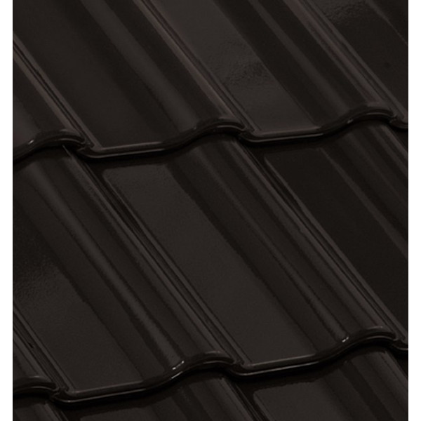 Керамічна черепиця Nelskamp F 12, Мокко-коричневий