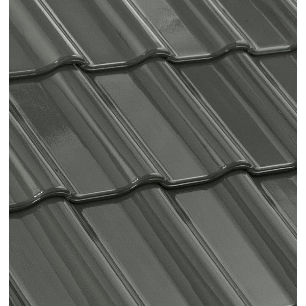 Керамічна черепиця Nelskamp F 12, Цинково-сірий
