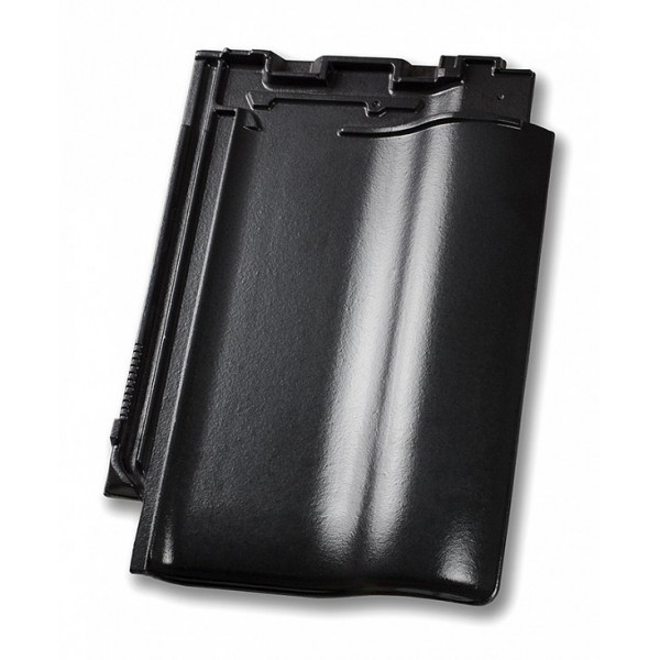 Керамічна черепиця Nelskamp F 8,5, Зістарений чорний