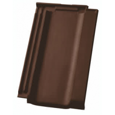 Керамічна черепиця Nelskamp Nibra R10, Ангоб Темно-коричневий