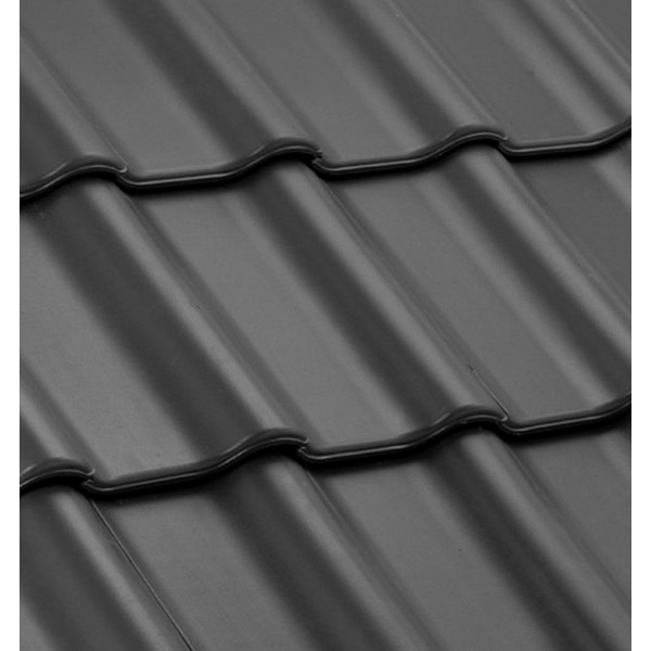 Керамічна черепиця Nelskamp F 12, Темно-сірий