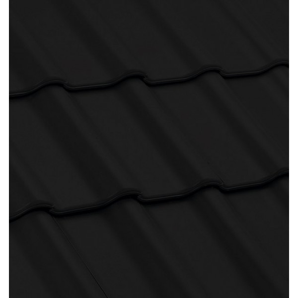 Керамічна черепиця Nelskamp F 12, Зістарений чорний