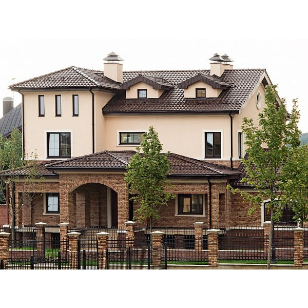 Керамічна черепиця Nelskamp F 13, Коричневий