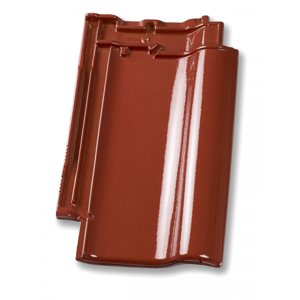 Керамічна черепиця Nelskamp F 12, Червоний глянцевий