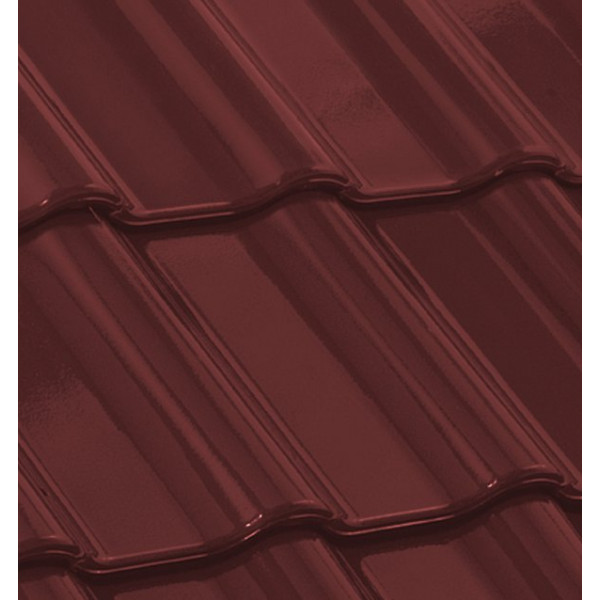 Керамічна черепиця Nelskamp F 12, Червоний глянцевий