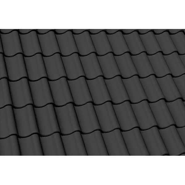 Керамічна черепиця Nelskamp H 15, Зістарений чорний