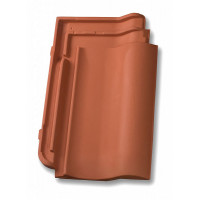 Керамическая черепица Nelskamp F 15, Натуральный красный