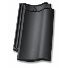 Керамічна черепиця Nelskamp H 10, Чорний матовий