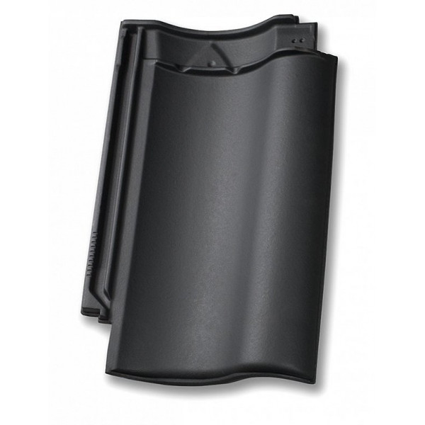 Керамічна черепиця Nelskamp H 10, Чорний матовий