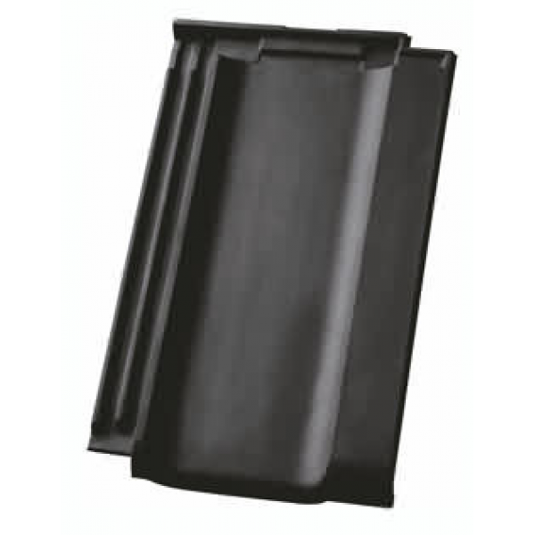 Керамічна черепиця Nelskamp Nibra R10, Ангоб Чорний матовий