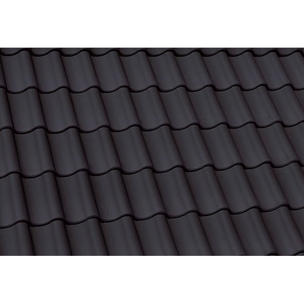 Керамічна черепиця Nelskamp H 10, Чорний