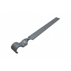 Підтримуючий бюгель 250-400 мм для круглого водостоку, алюміній, Темно-сірий RAL 7016, Prefa