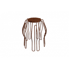 Сітка-фільтр труби d-80-120мм, алюміній, Prefa