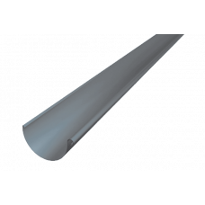 Жовоб півкруглий 3 м, алюміній, Темно-сірий RAL 7016, Prefa
