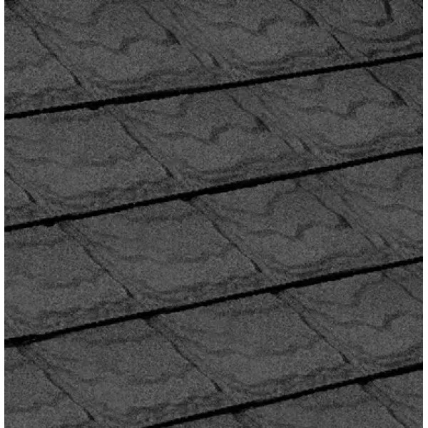 Композитна черепиця QueenTile Slate Black Grey