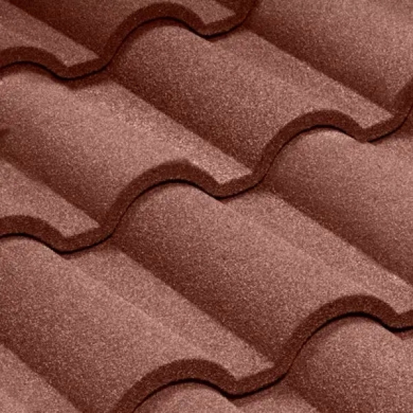 Композитна черепиця QueenTile Verona Rosso