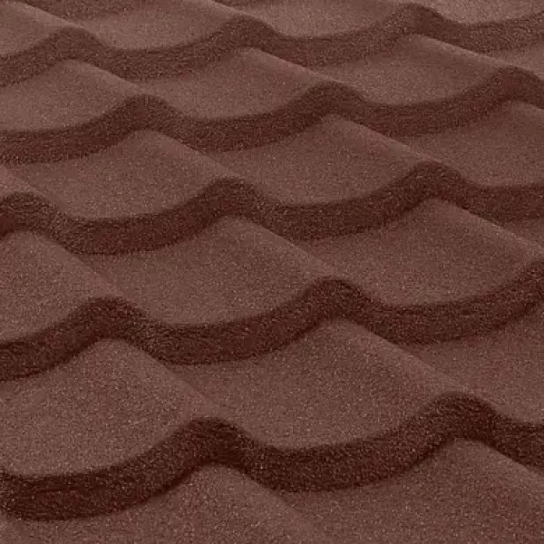 Композитна черепиця QueenTile Standard Brown