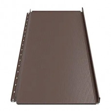 Клікфальц RUUKKI Classic Design 355 C/M + Sound ins. Green Coat Pural mat BT 0,50 мм RR887 Каштан