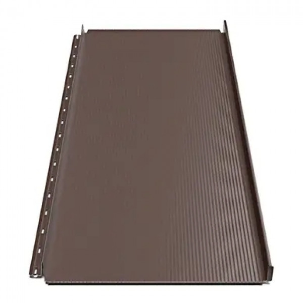 Клікфальц RUUKKI Classic Design 355 C/M + Sound ins. Green Coat Pural mat BT 0,50 мм RR887 Каштан