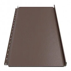 Клікфальц RUUKKI Classic Design 475 C/D/M + Sound ins. Green Coat Pural mat BT 0,50 мм RR887 Каштан