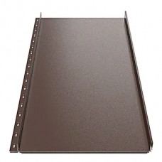 Клікфальц RUUKKI Classic Silence (C,D) Poliester Rough mat 0,50 мм RR887 Каштан