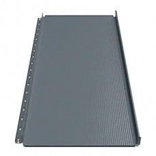 Клікфальц RUUKKI Classic Design 355 C/M + Sound ins. Green Coat Pural mat BT 0,50 мм RR23 Гірський сірий