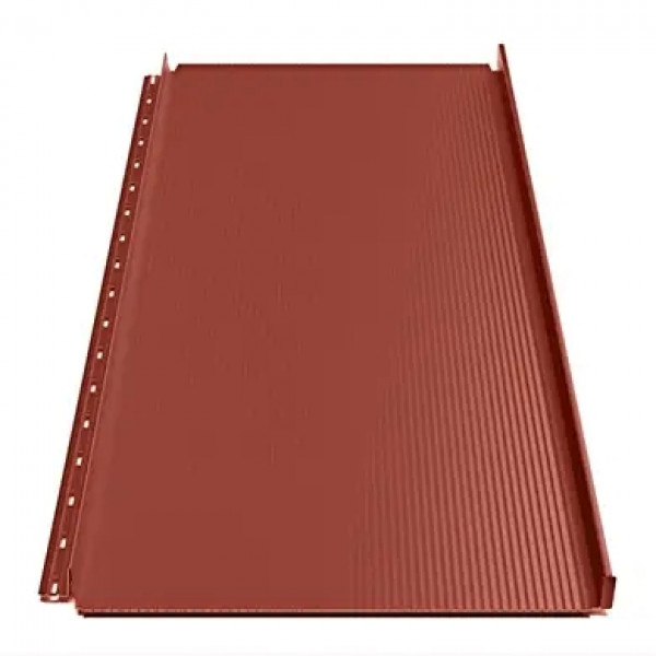 Клікфальц RUUKKI Classic Design 475 C/D/M + Sound ins. Green Coat Pural mat BT 0,50 мм RR29 Червоний