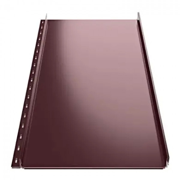 Клікфальц RUUKKI Classic (С,М) R30 Poliester 0,50 мм RR798 Червоне вино