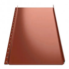 Клікфальц RUUKKI Classic (C,D,М) Poliester Standart 0,50 мм RR29 Червоний