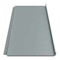 Кликфальц RUUKKI Classic Design 475 C/D/M + Sound ins. Green Coat Pural mat BT 0,50 мм RR21 Серая галька