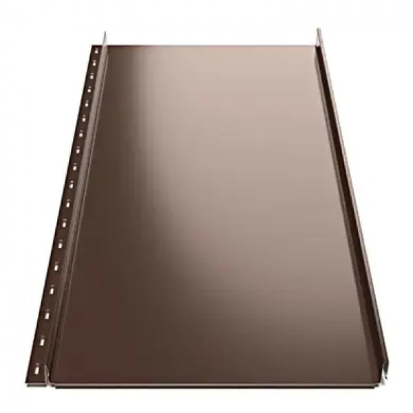 Клікфальц RUUKKI Classic Silence (C,D) Poliester Standard 0,50 мм RR887 Каштан