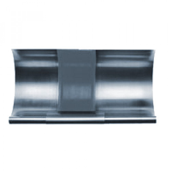 Компенсатор лінійного розширення для квадратного жолоба, 260 мм, розмір 400, Сіро- блакитний, RHEINZINK