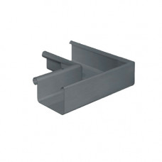 Кут жолоба внутрішній квадратний 90 гр, розмір 333, Темно-сірий, RHEINZINK