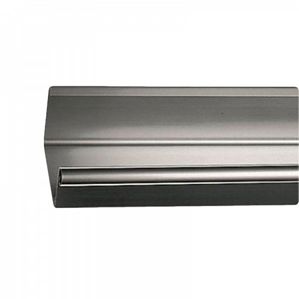 Жовоб підвісний квадратний, розмір 333, 3 м, темно- сірий, RHEINZINK