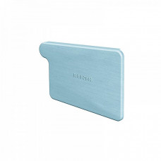 Заглушка для квадратного жолоба права, розмір 333, Сіро-блакитний, RHEINZINK