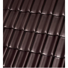 Керамічна черепиця Roben PIEMONT, Havannabraun (Коричневий гаванський), Röben